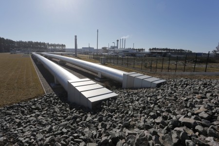 Bald sind's vier. Derzeit besteht Nord Stream aus zwei Röhren mit einer Kapazität von 55 Milliarden Kubikmeter Gas pro Jahr. Deren Verdoppelung ist für manche osteuropäische Politiker "Verrat". (Foto: Nord Stream AG)