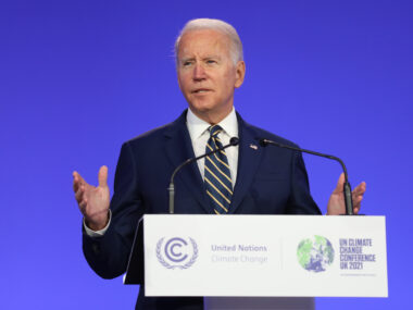 Glasgow. Bei der UN-Klimakonferenz in Glasgow konnten die USA sehr viel selbstbewusster auftreten, da nun Geld für Klimaschutz zur Verfügung stand. (Foto: IISD)
