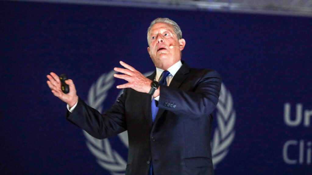 Fernsehprediger. Was wäre gewesen, wenn Al Gore auf Clinton gefolgt wäre? (Foto: IISD)