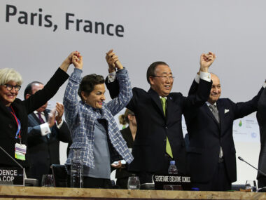 We will always have Paris. Der Abschluss des Paris Abkommens war ein riesiger Erfolg, aber ist auch schon eine ganze Weile her. (Foto: IISD)