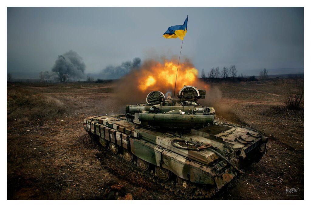 Durchblick. Die Anleger in Europa und den USA nehmen ganz unterschiedliche Schemen im Nebel des Krieges wahr. (Foto: MoD Ukraine / Flickr)