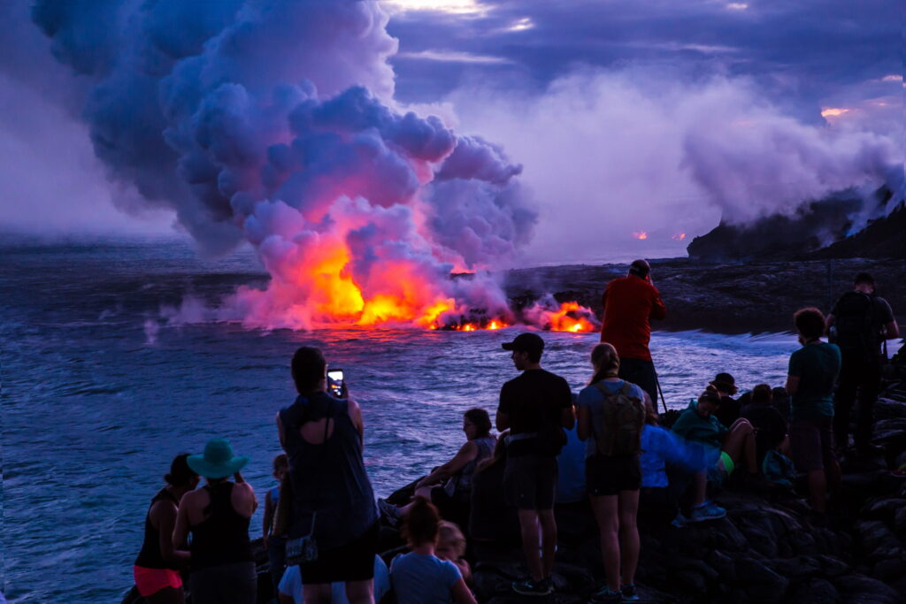 Kühlend. Grosse Vulkanausbrüche können das Klima im Folgejahr kühlen. (Foto: Unbekannt / pxfuel)
