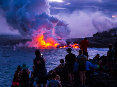 Kühlend. Grosse Vulkanausbrüche können das Klima im Folgejahr kühlen. (Foto: Unbekannt / pxfuel)