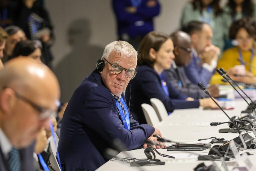 Mr. COP. Wenige Verhandler in Baku haben so viel Erfahrung wie Jochen Flasbarth. (Foto: Mike Muzurakis / IISD)